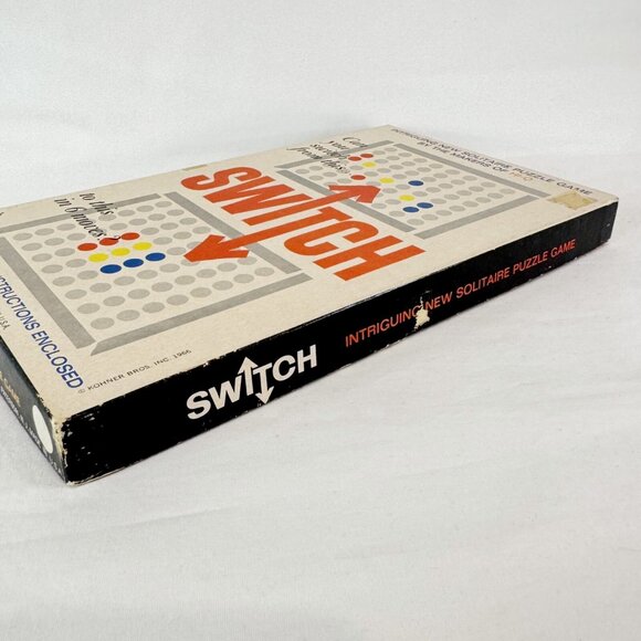 1970 Kohner Bros. Vintage Switch Solitaire Puzzle Game Complete No. 118 U.S.A. - Picture 6 of 13